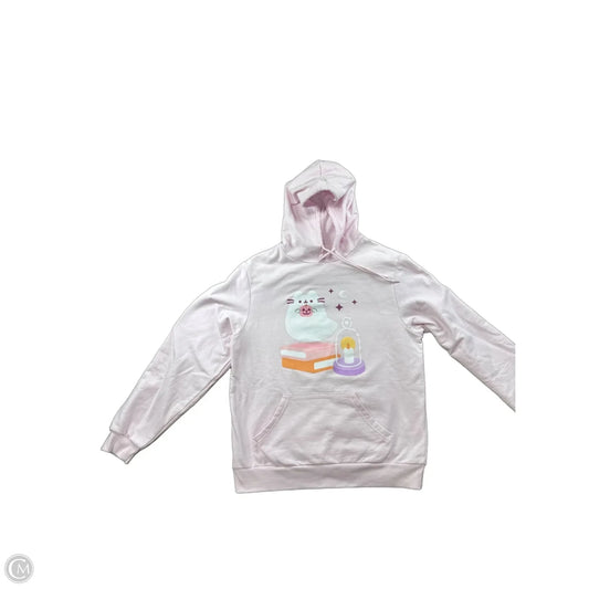 Sweatshirt Hoodie By Clothes Mentor In Pink, Size: S