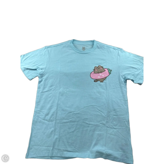 Top Short Sleeve Basic By Clothes Mentor In Blue, Size: S