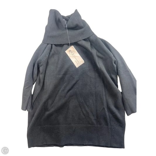 Sweater Short Sleeve By Philosophy In Black, Size: Xs
