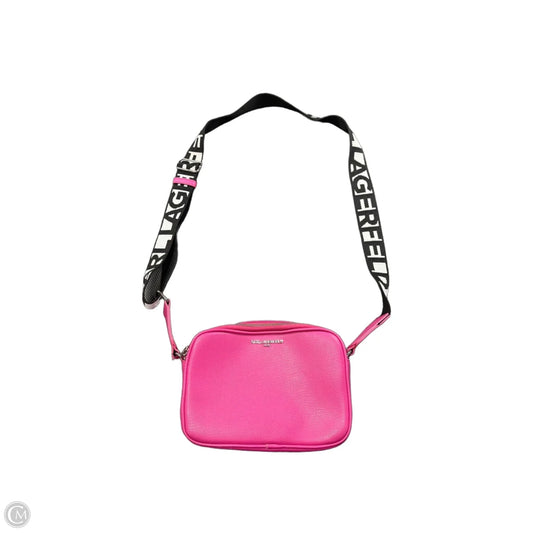 Crossbody Designer By Karl Lagerfeld, Size: Small