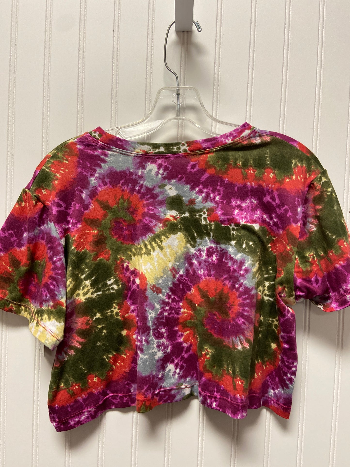 Top Short Sleeve By Clothes Mentor In Tie Dye Print, Size: Xs