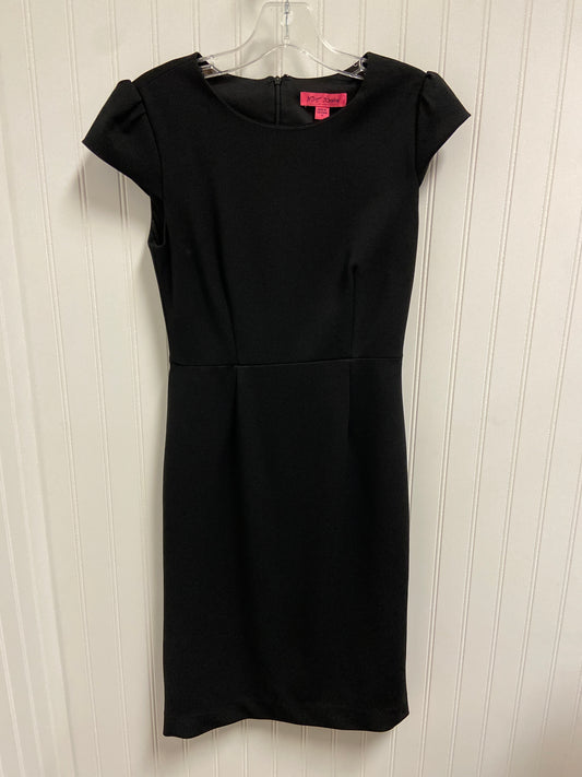 Dress Work By Betsey Johnson In Black, Size: Xs