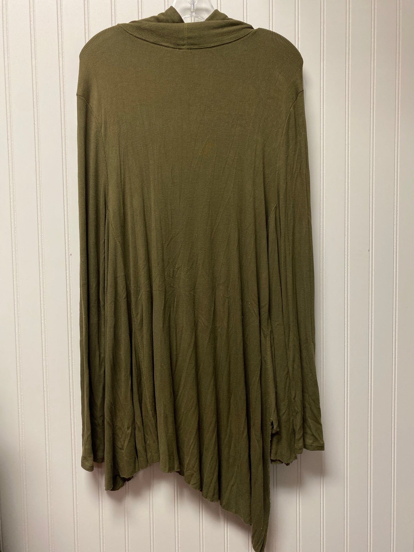 Green Tunic Long Sleeve Free People, Size M