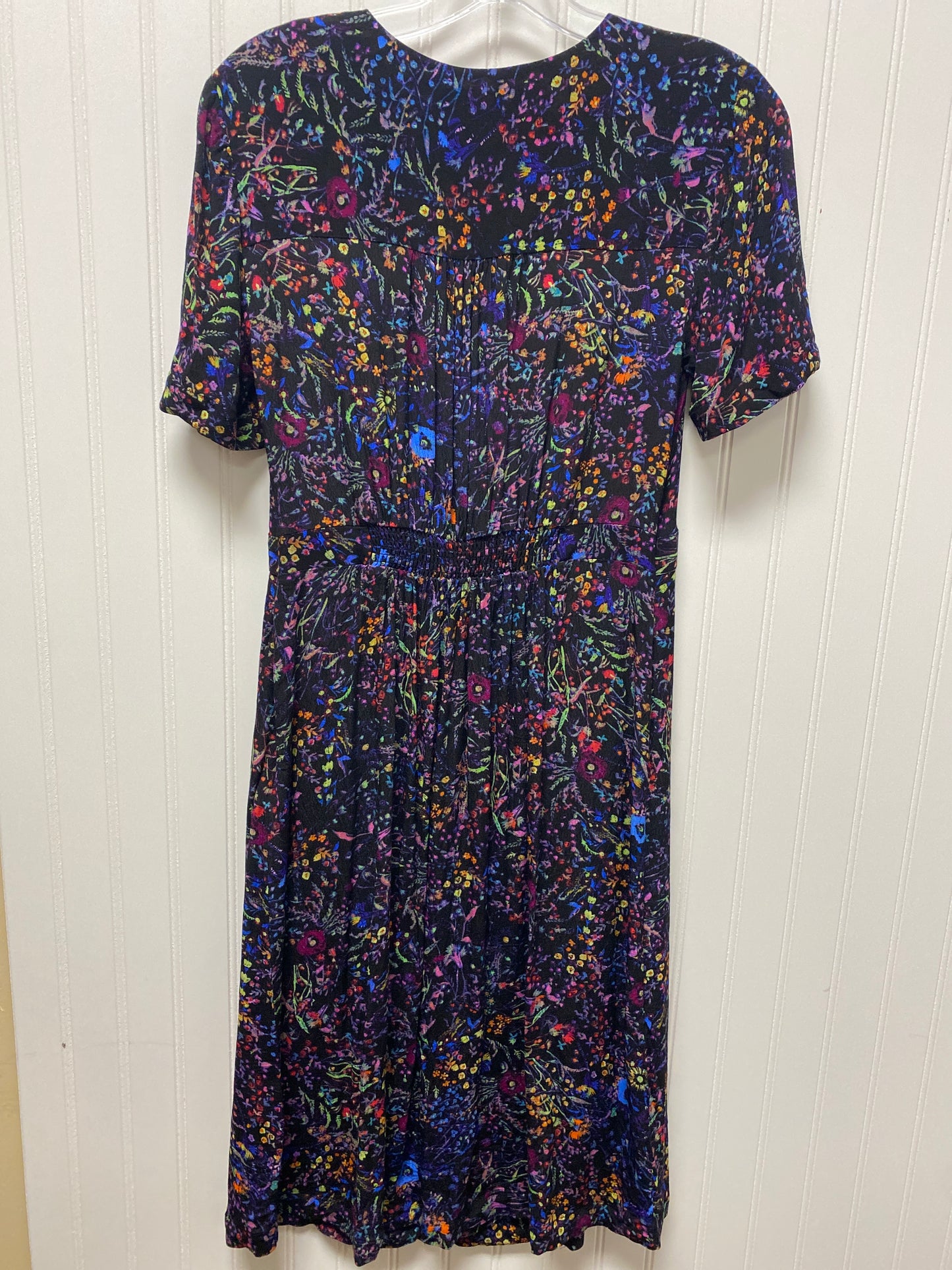 Black & Blue Dress Casual Maxi Maeve, Size S