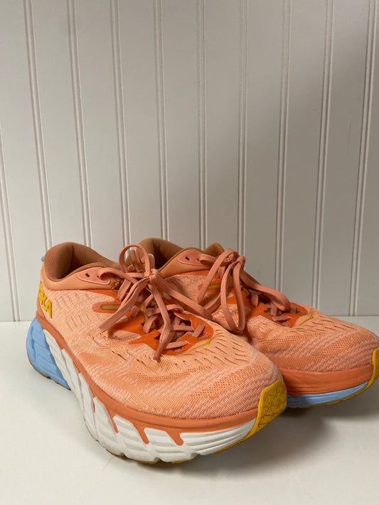 Orange Shoes Athletic Hoka, Size 11