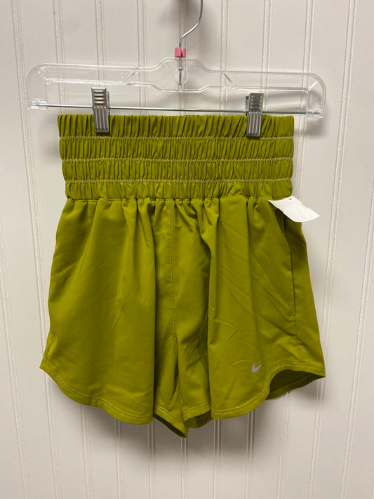 Athletic Shorts By Nike In Green, Size: Xs