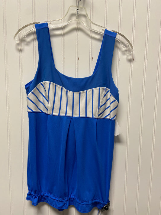 Athletic Tank Top By Lululemon In Blue, Size: M