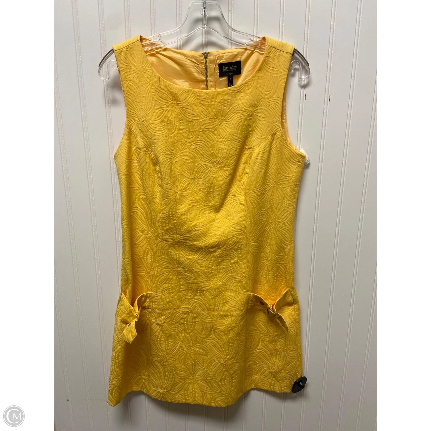Dress Work By Laundry In Yellow, Size: M