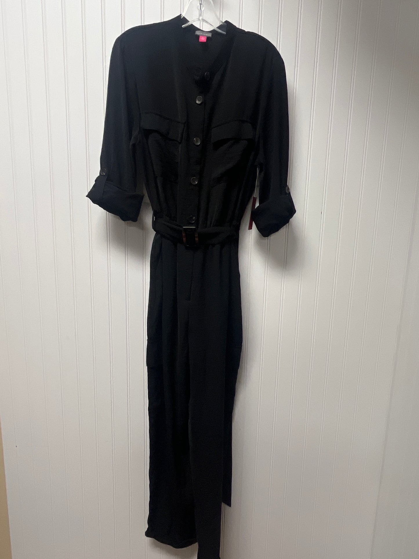 Jumpsuit By Vince Camuto In Black, Size: L