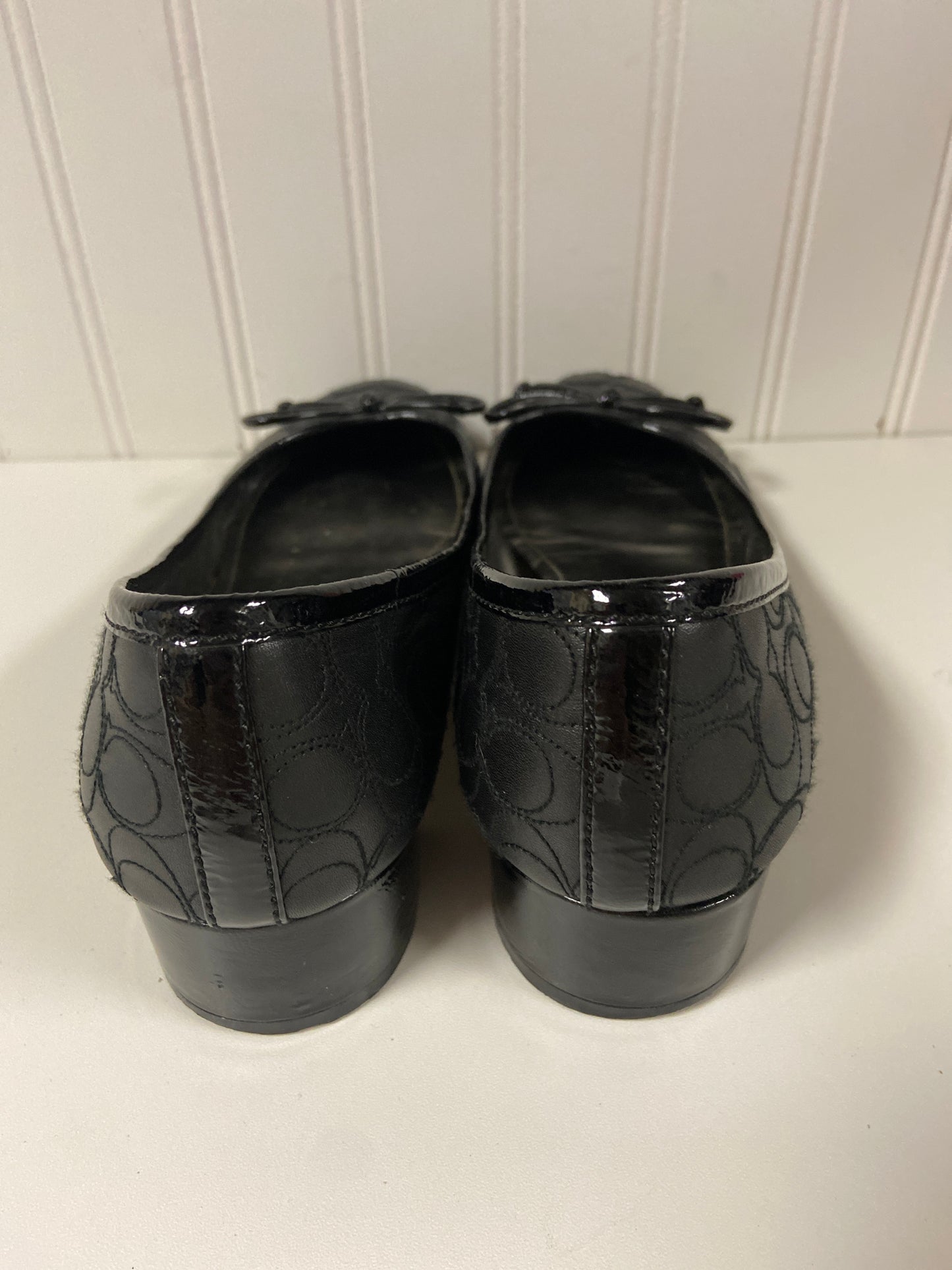 Shoes Designer By Coach In Black, Size: 8