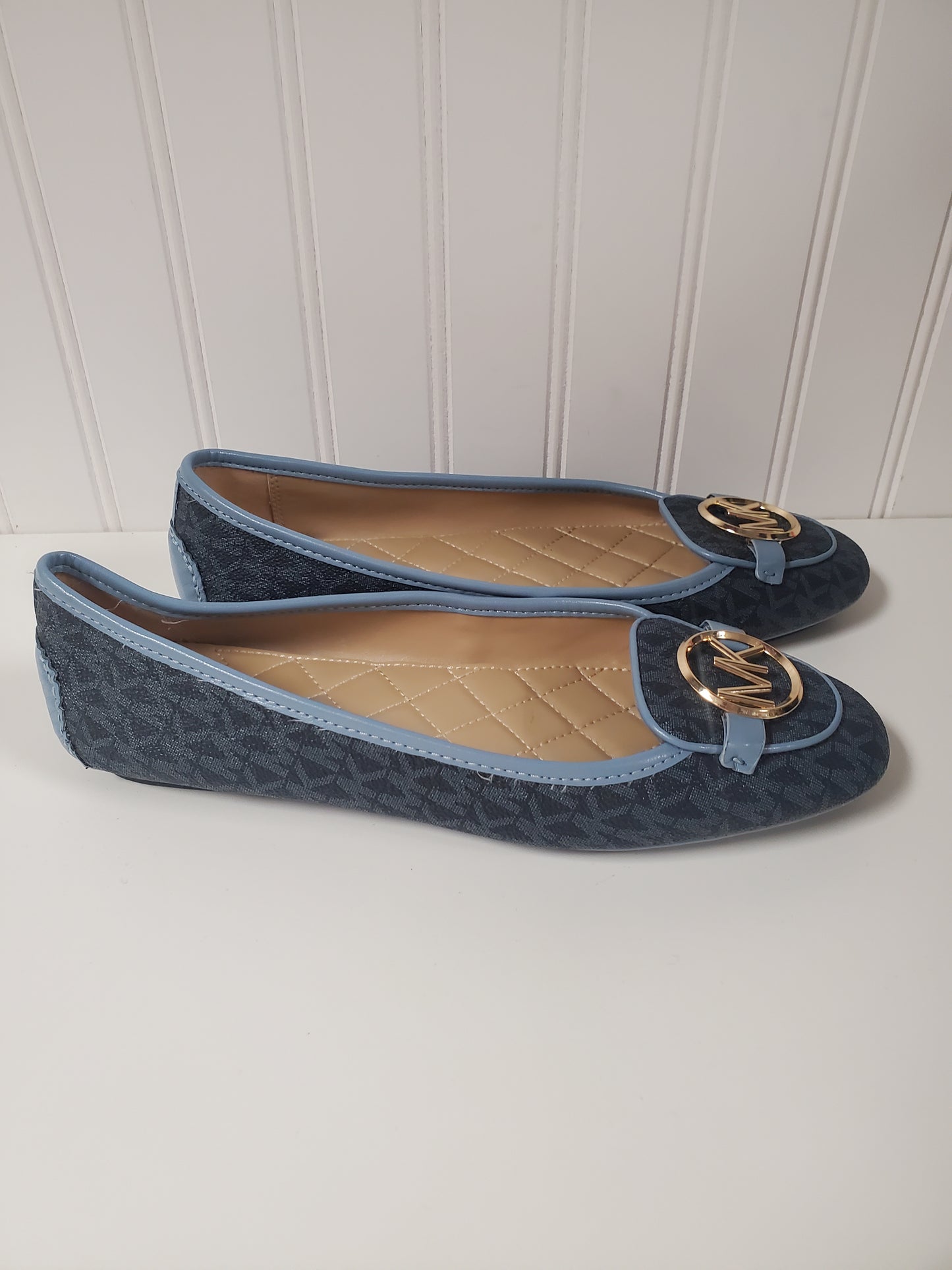 Shoes Flats By Michael By Michael Kors In Blue, Size: 9