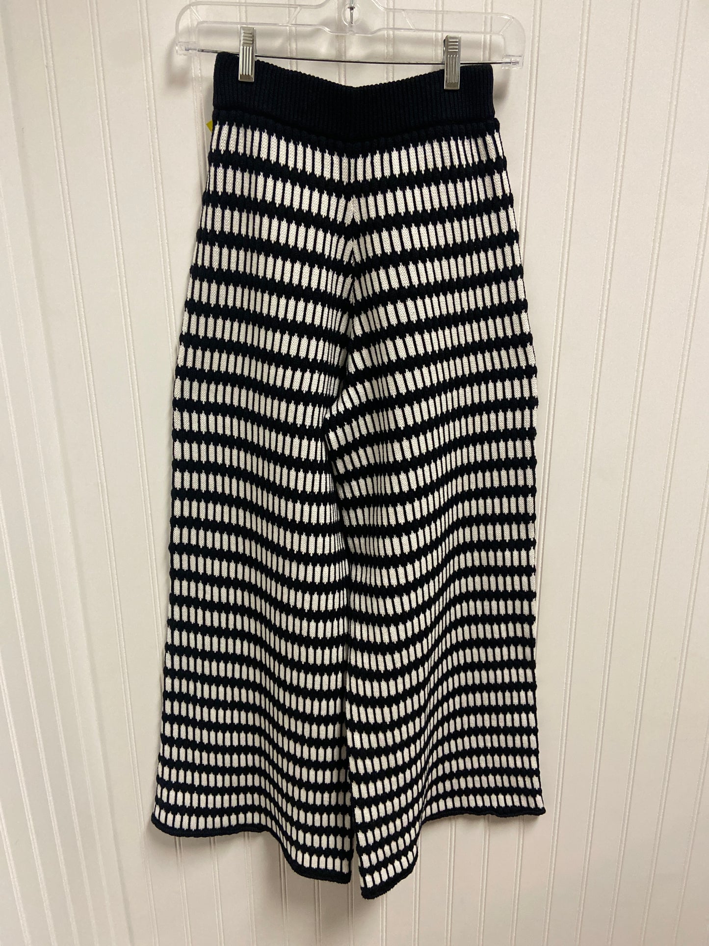 Pants Wide Leg By Clothes Mentor In Black & White, Size: 4