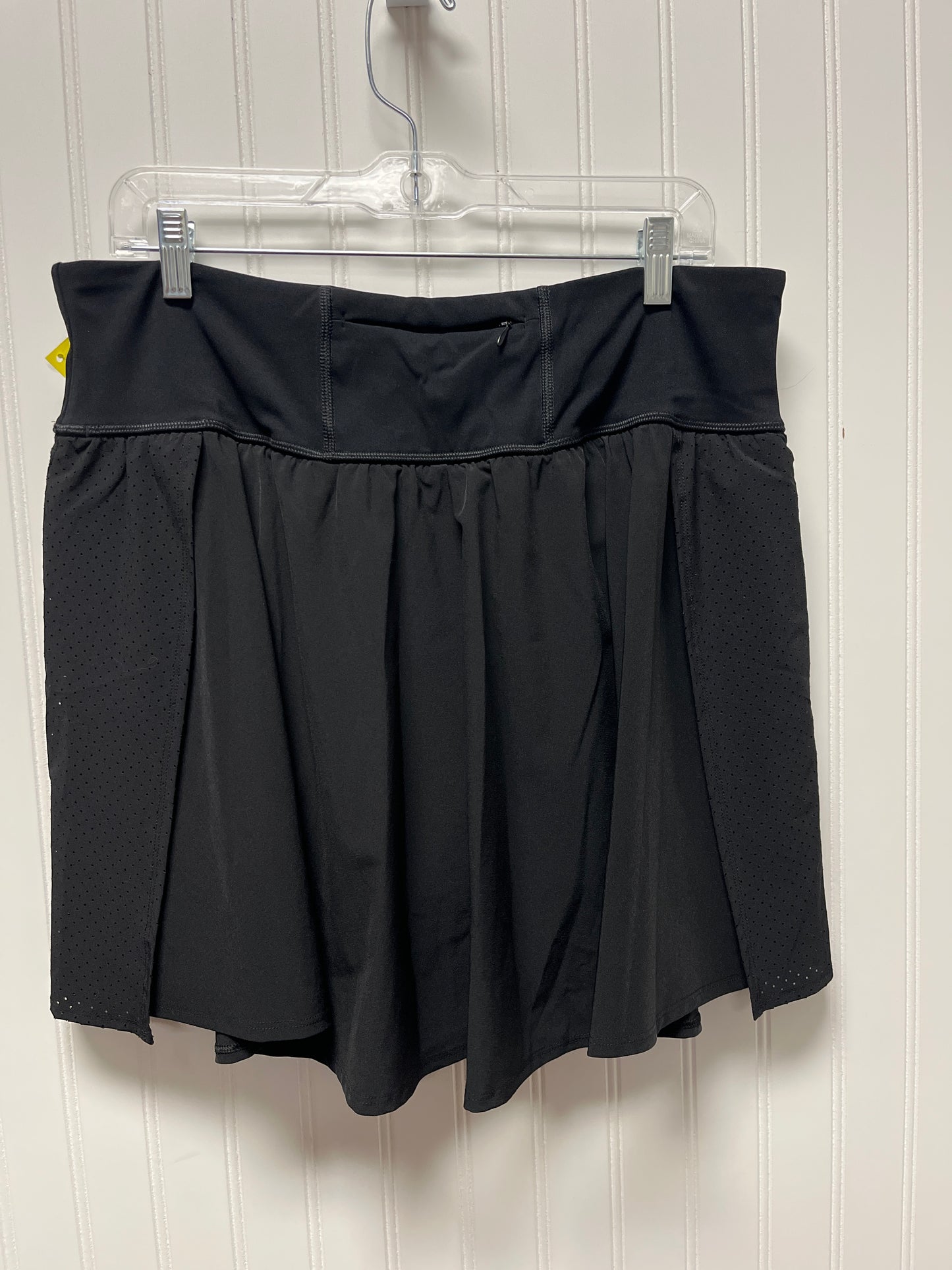 Athletic Skort By Spanx In Black, Size: 1x