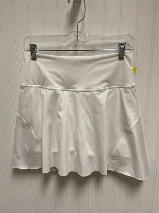 Athletic Skort By Athleta In White, Size: S