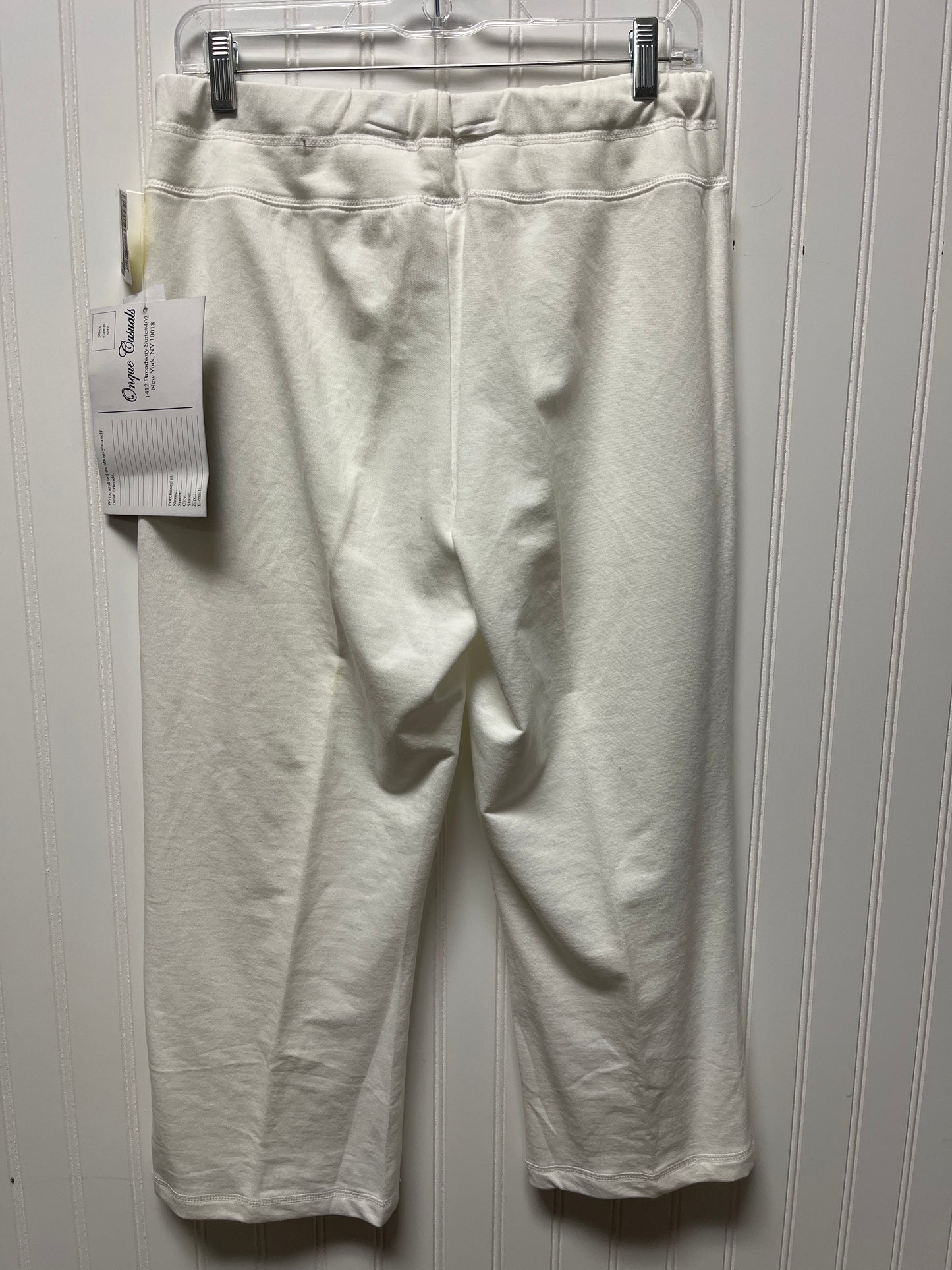 Pants Lounge By Onque In White, Size: M