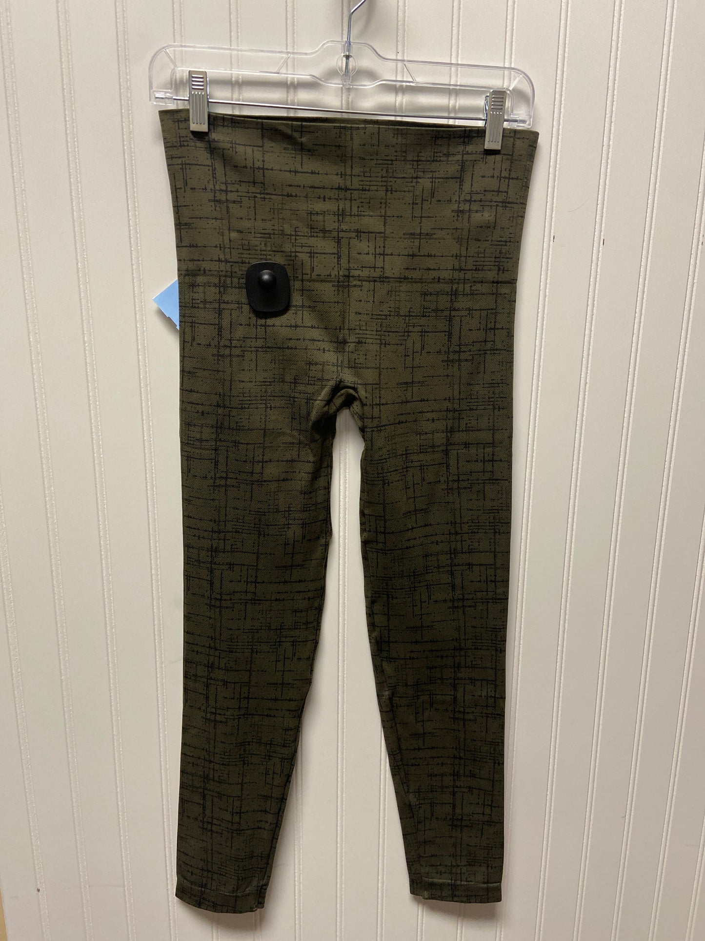 Pants Leggings By Spanx In Green, Size: L