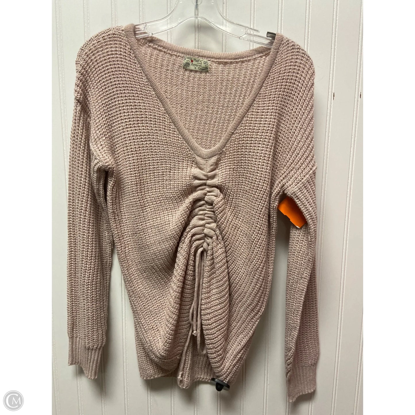 Sweater By Poof In Pink, Size: S
