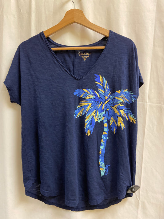 Top Short Sleeve Designer By Lilly Pulitzer  Size: S