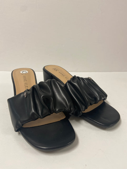 Sandals Heels Block By Anne Klein O  Size: 7.5