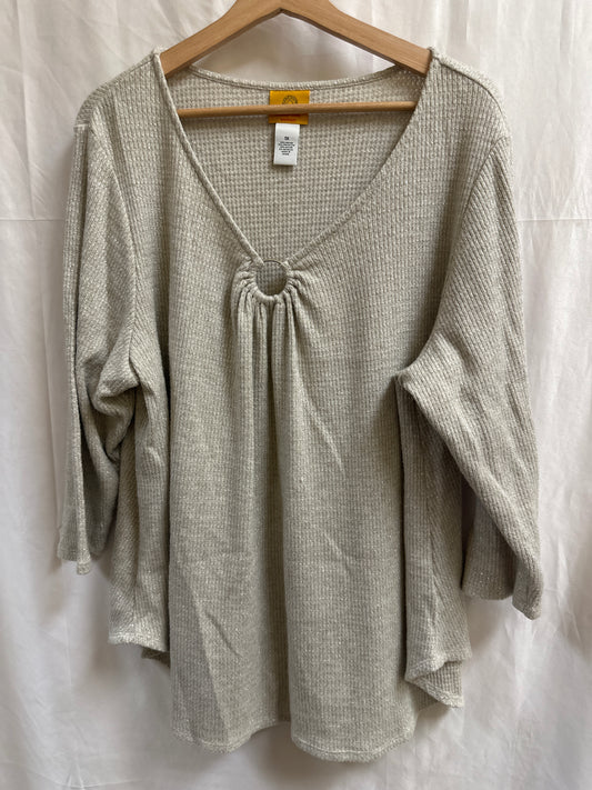 Top Long Sleeve By Ruby Rd  Size: 1x