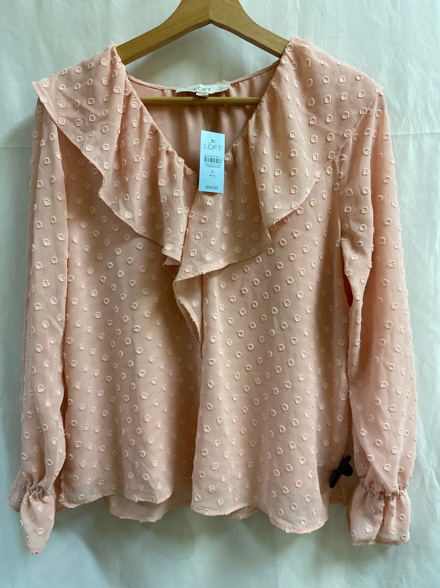 Top Long Sleeve By Loft  Size: Petite   Small