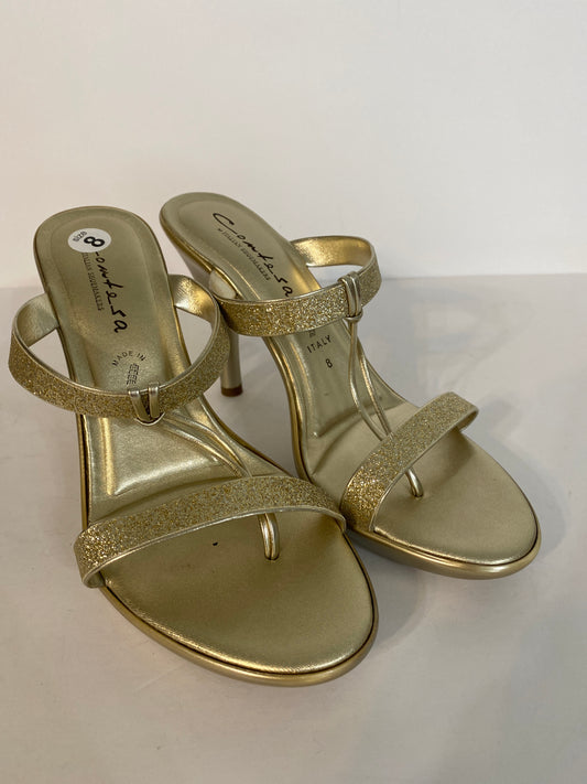 Sandals Heels Stiletto By Italian Shoemakers  Size: 8